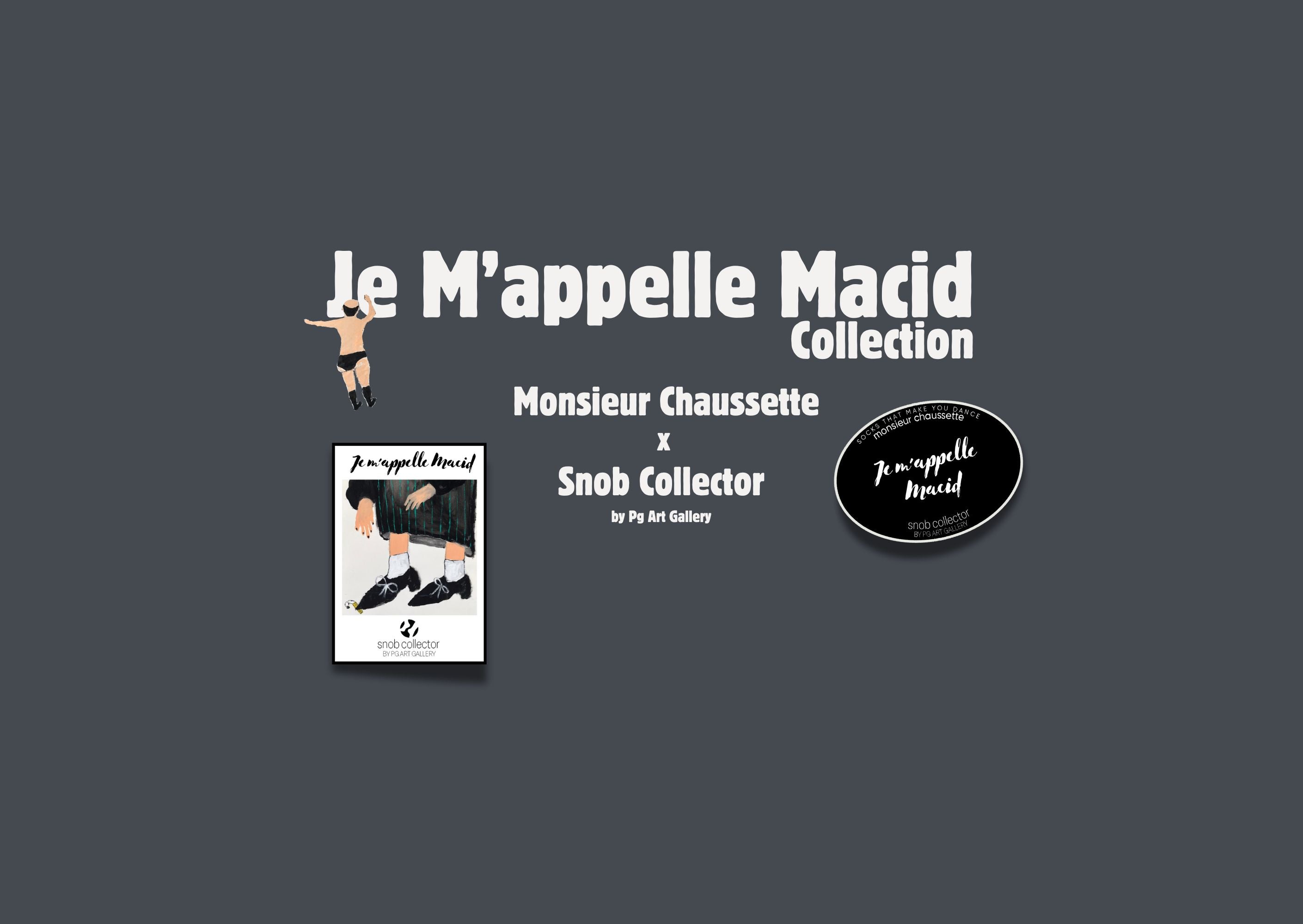 J. Macid x Monsieur Chaussette x Snob Collector