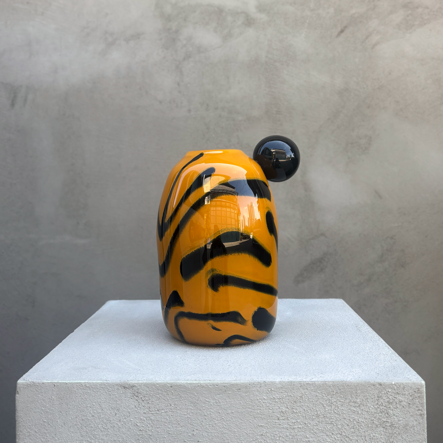 Hydria Vase in Tiger Stripes - Egemen
