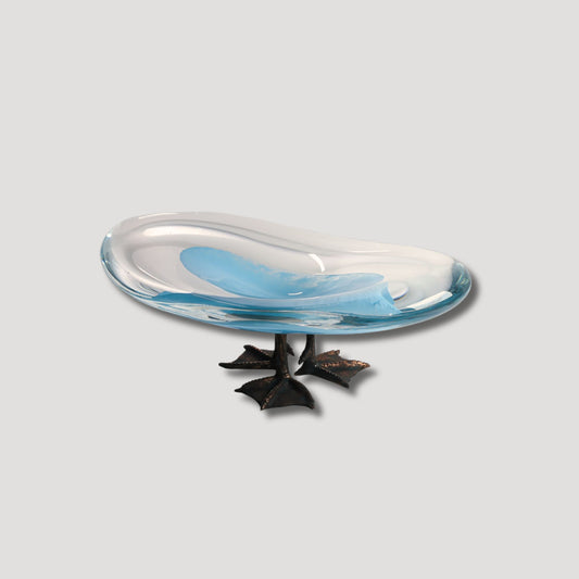 Usta Design x Atelier Terra Madre Baby Blue Platter I