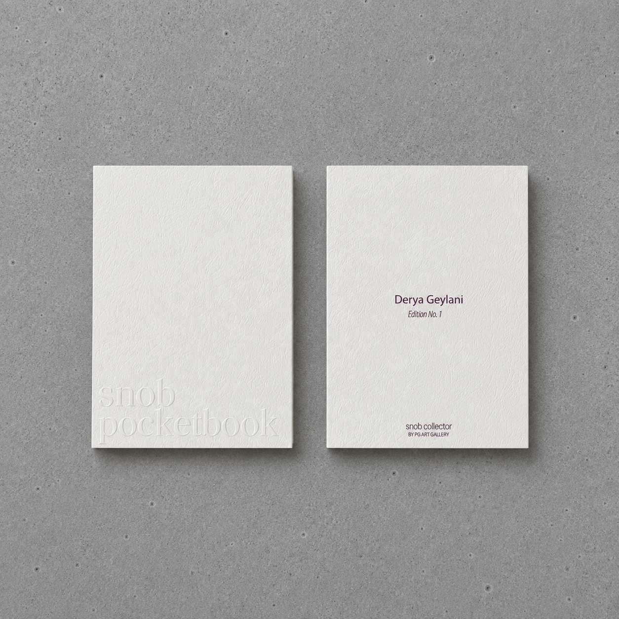 Snob Pocketbook Edition No. 1 - Derya Geylani