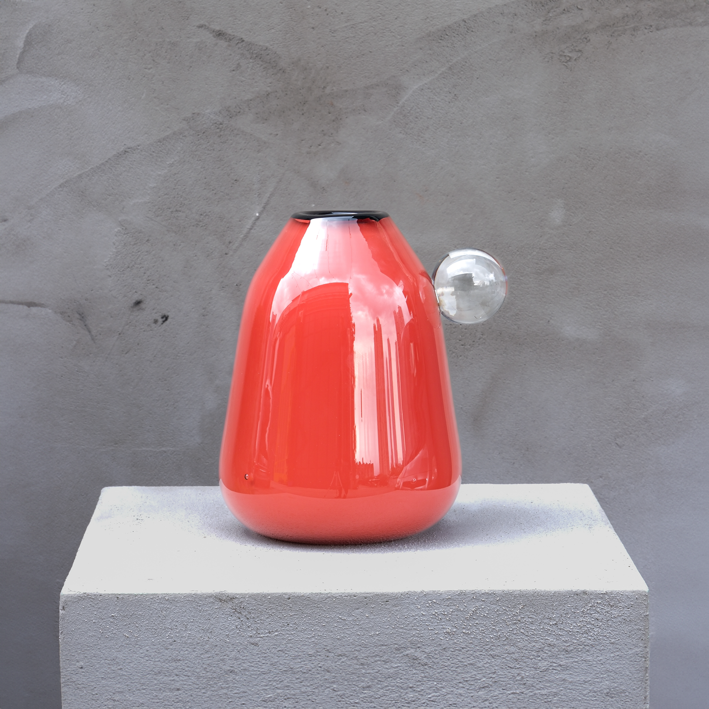 Hydria Vase in Red - Egemen