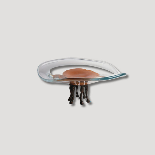 Usta Design x Atelier Terra Madre Orange Platter III