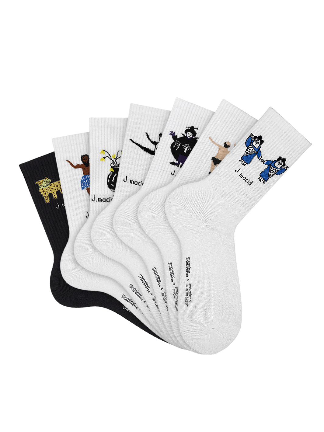 Je M'appelle Macid Collection by Monsieur Chaussette x Snob Collecto