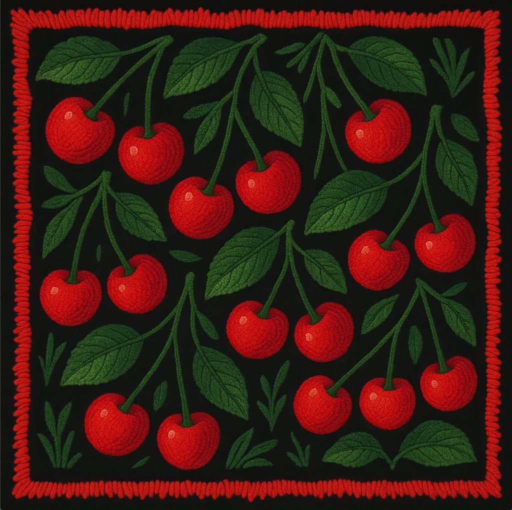 Cherry Scarf - Formasupra