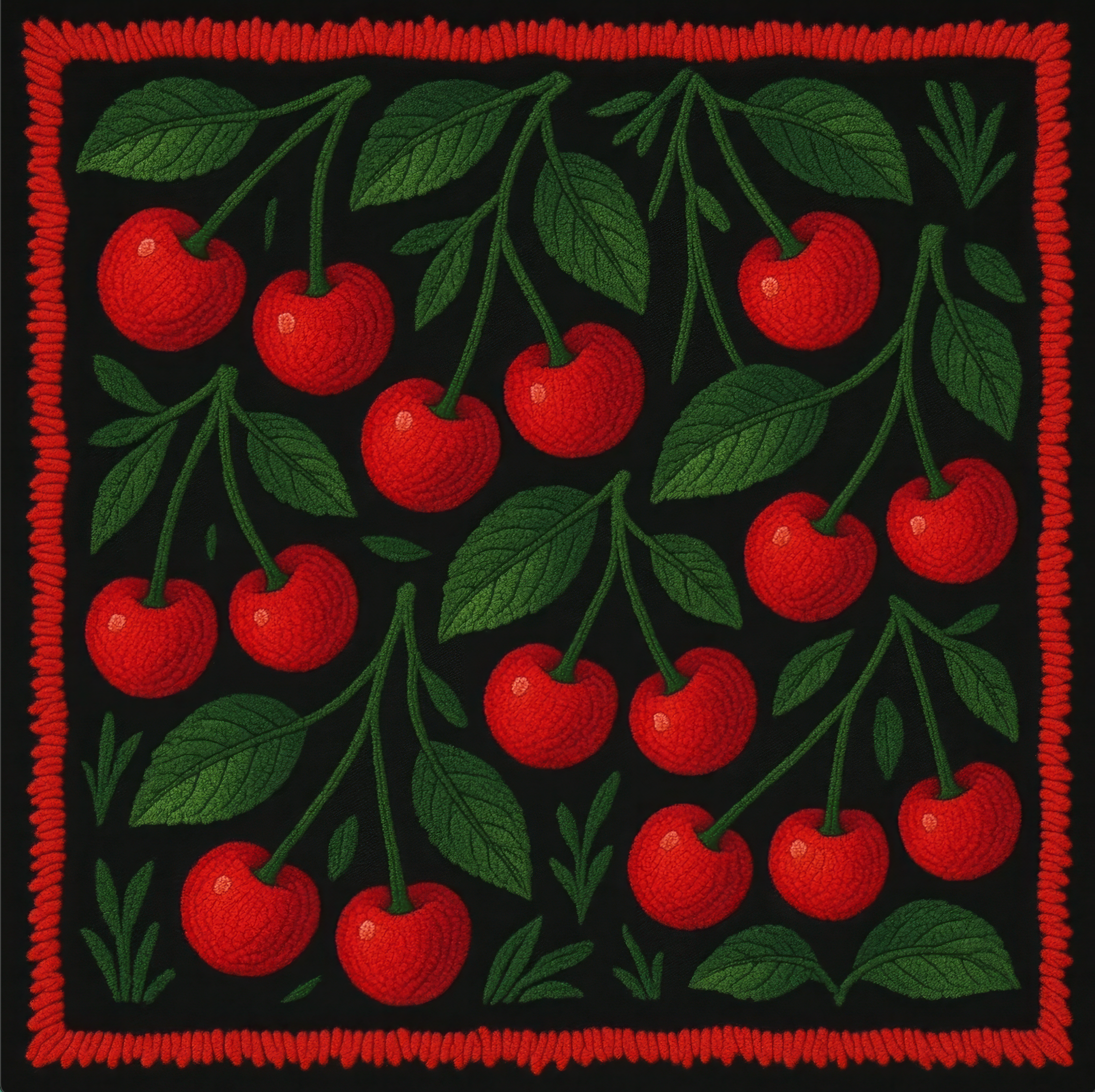 Cherry Scarf - Formasupra