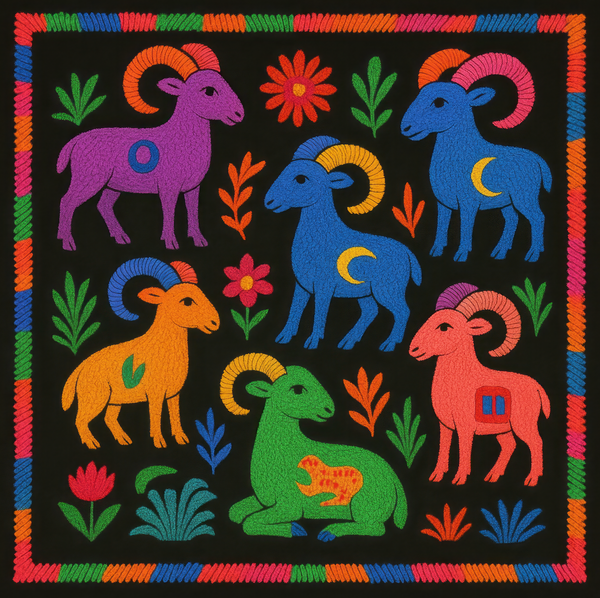Goat Scarf - Formasupra