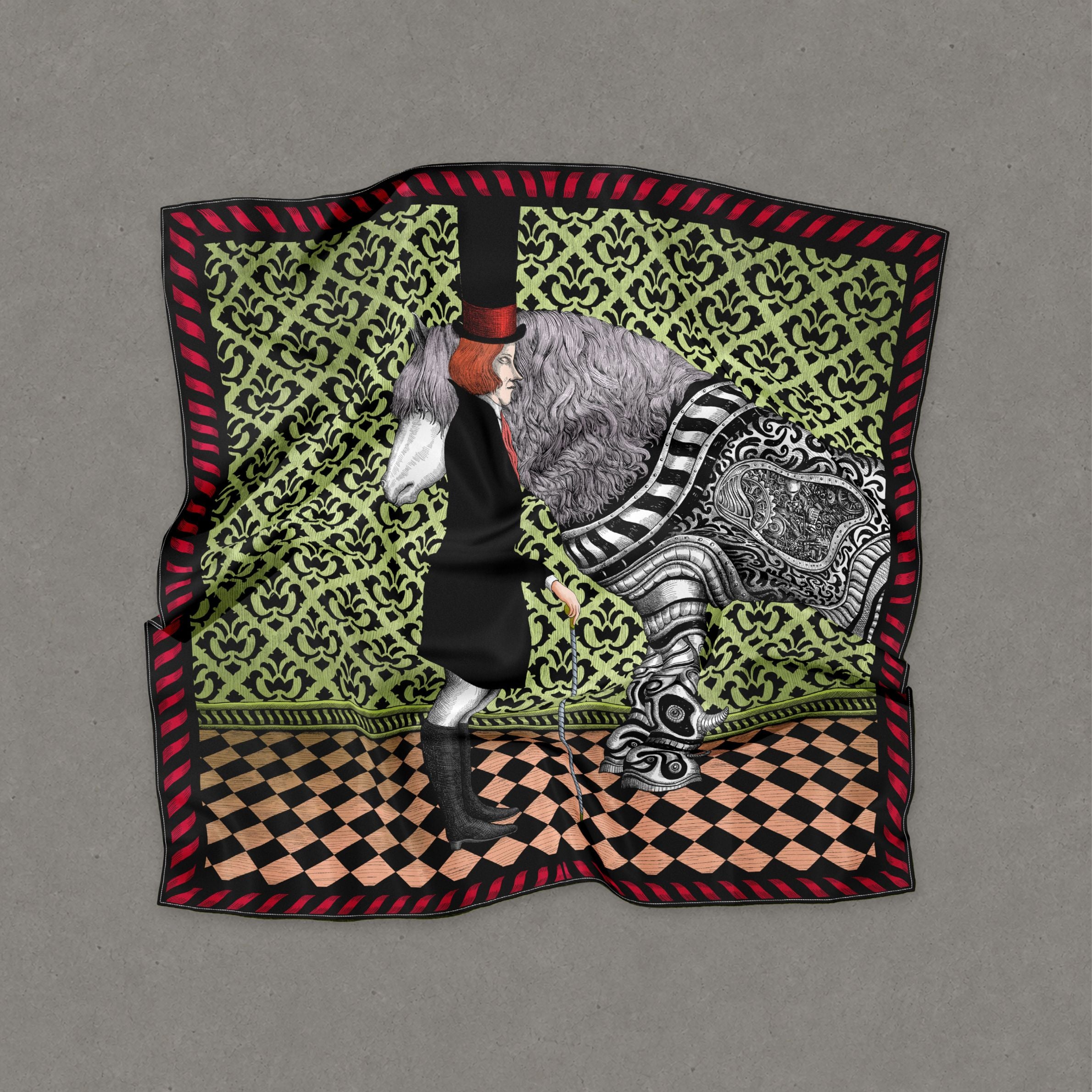 Ömer Faruk Yaman Silk Scarf II
