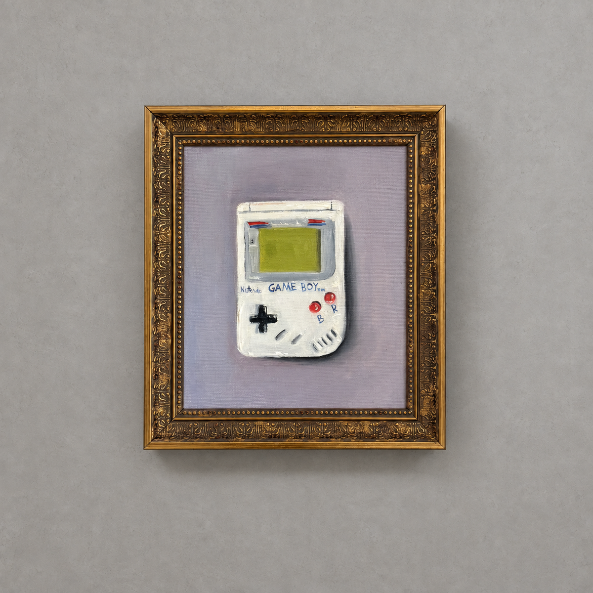 Bülent Ekiz, Untitled, 2024 — game boy, framed