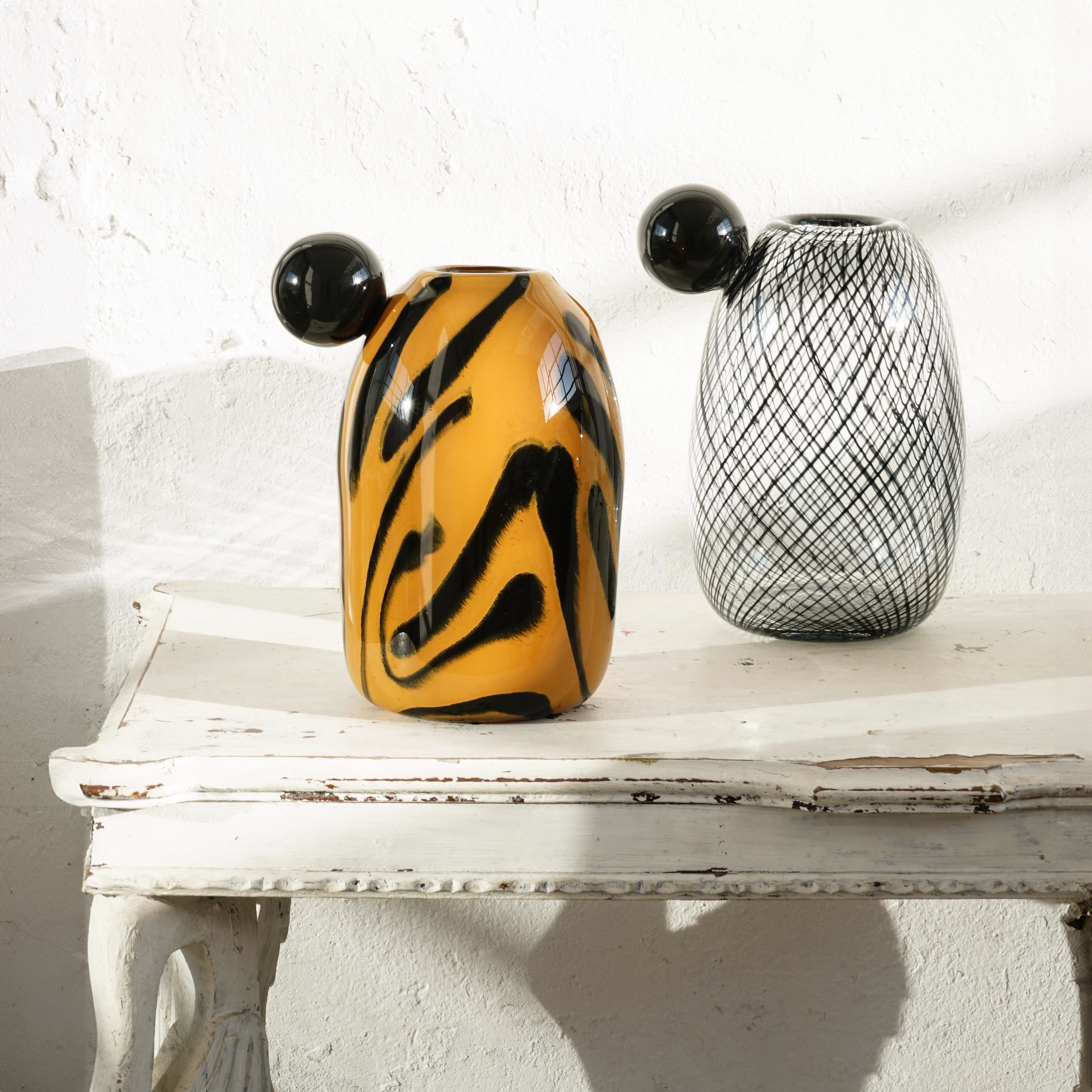 Hydria Vase in Tiger Stripes - Egemen